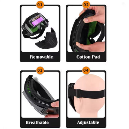 ⚡Flash Sale: 50% OFF!🔥Auto-Darkening Welding Helmet for Eye Safety