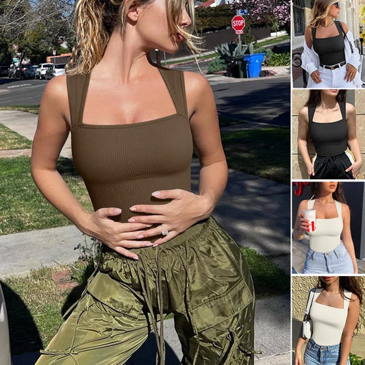 ✨Sleeveless Tummy Control Tank Tops Bodysuits